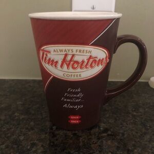 Tim Hortons Brown Coffee Mug